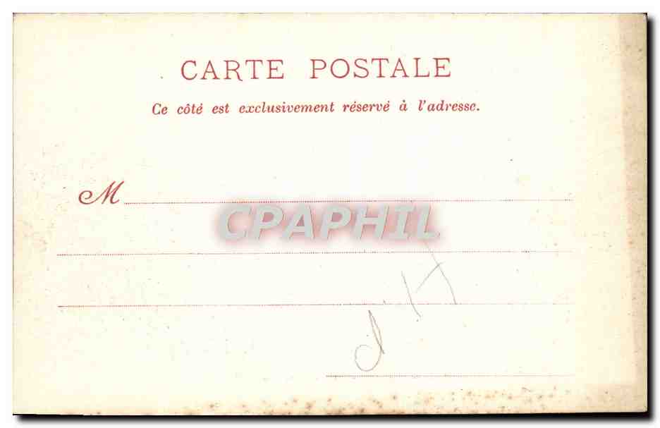 CPA Lourdes Le Couvent des Carmelites — Verso