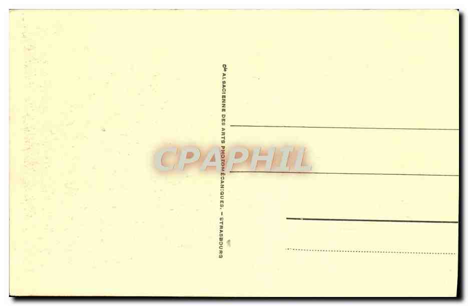 CPA Lourdes La Vierge Couronnee — Verso