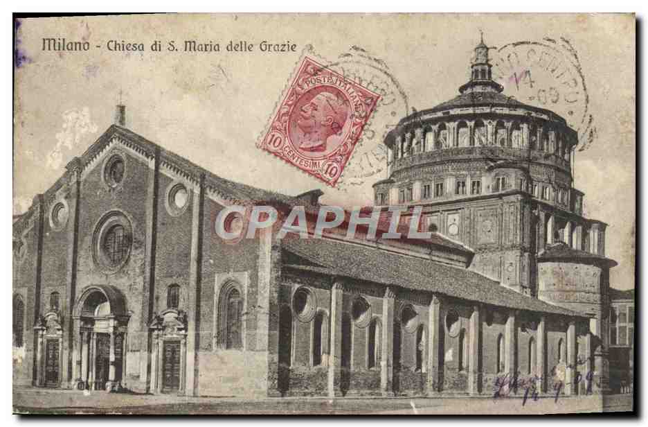 CPA Milano Chiesa di Maria Delle Grazie