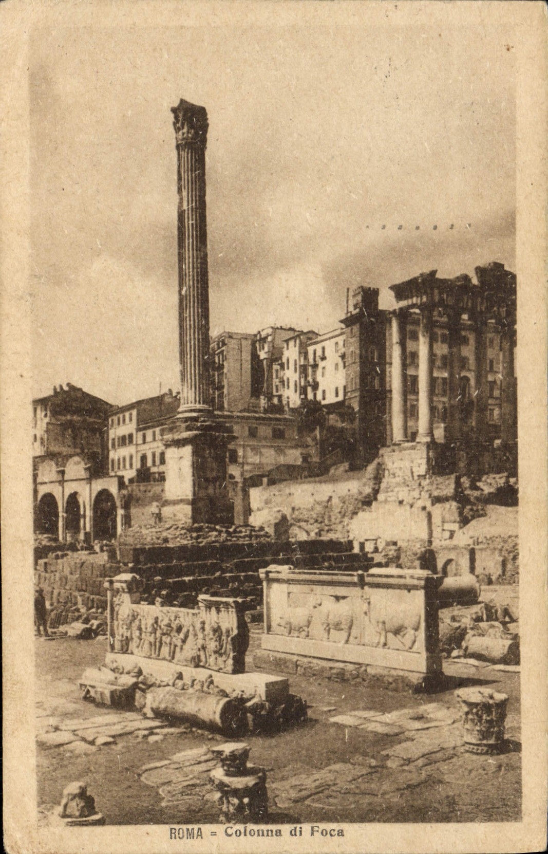 CPA Roma Colonna di Foca