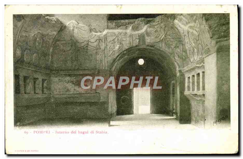 CPA Pompei Interno dei Bagui di Stabia