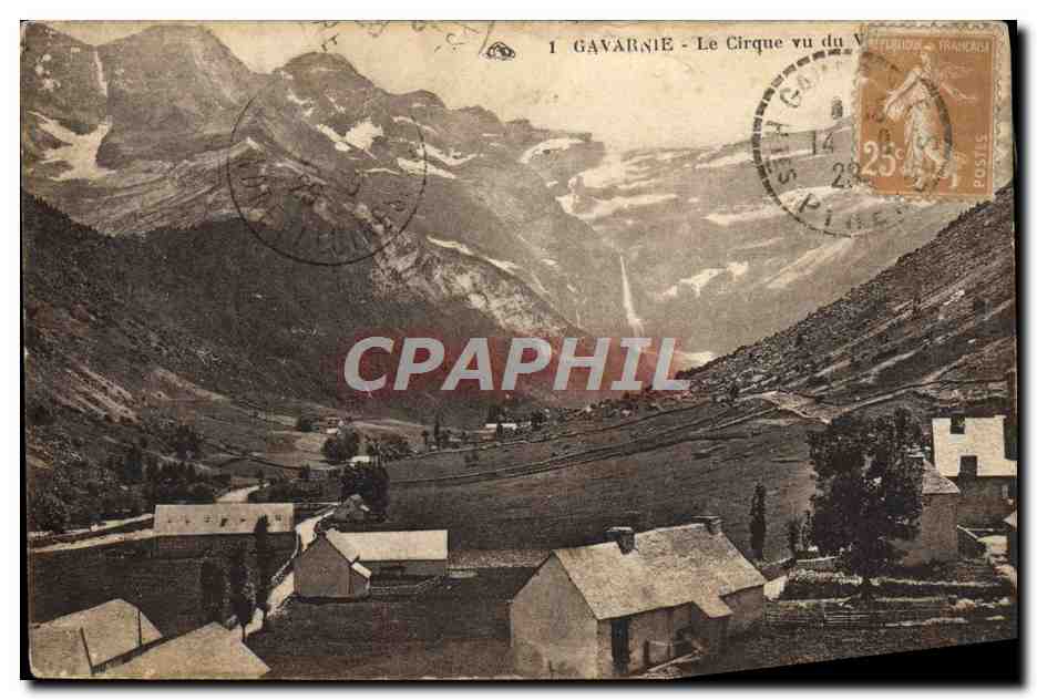 CPA Gavarnie Le Cirque 