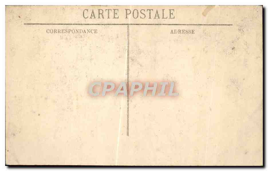 Inondations de Paris — Janvier 1910 — Aux Champs-Élysées — Restaurant Ledoyen — LL — Rückseite
