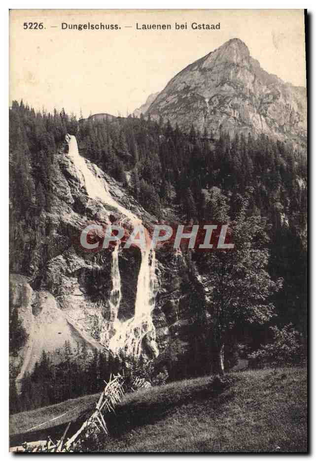 CPA Dungelschuss Lauenen Bei Gstaad