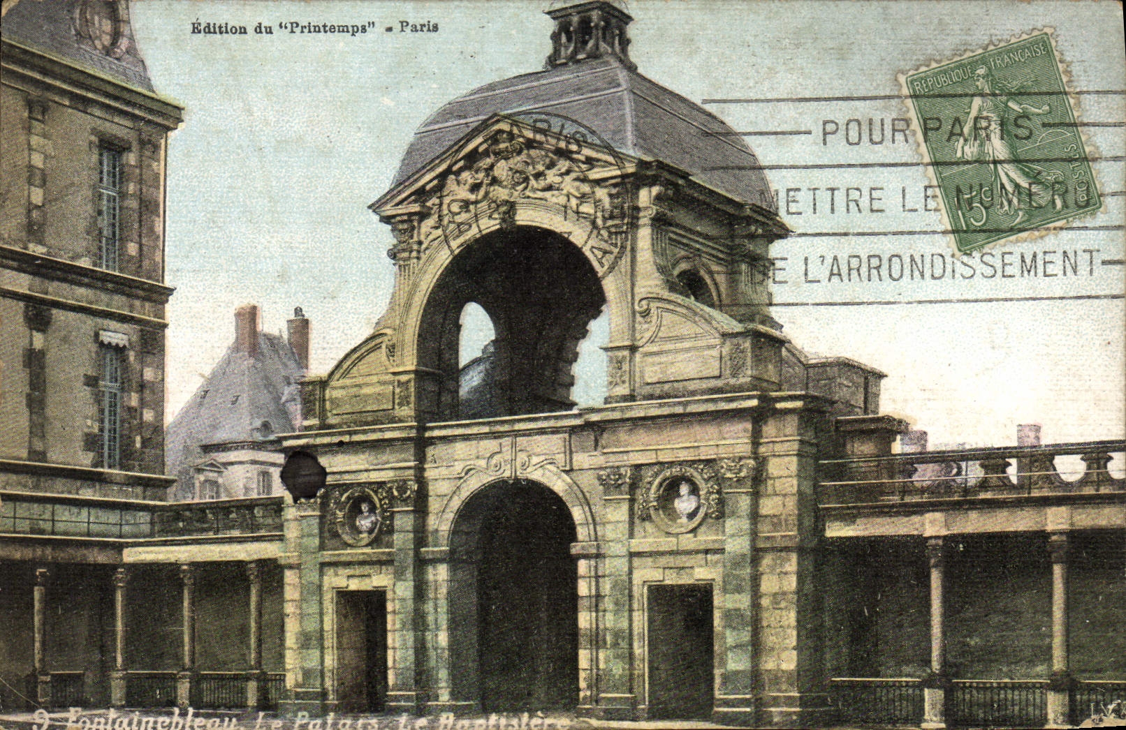 Fontainebleau. Le Patares. Le Baptistère — Édition du "Printemps" - Paris