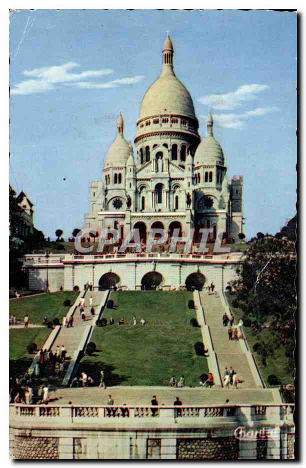 CPM Paris La Basilique du Sacre Coeur