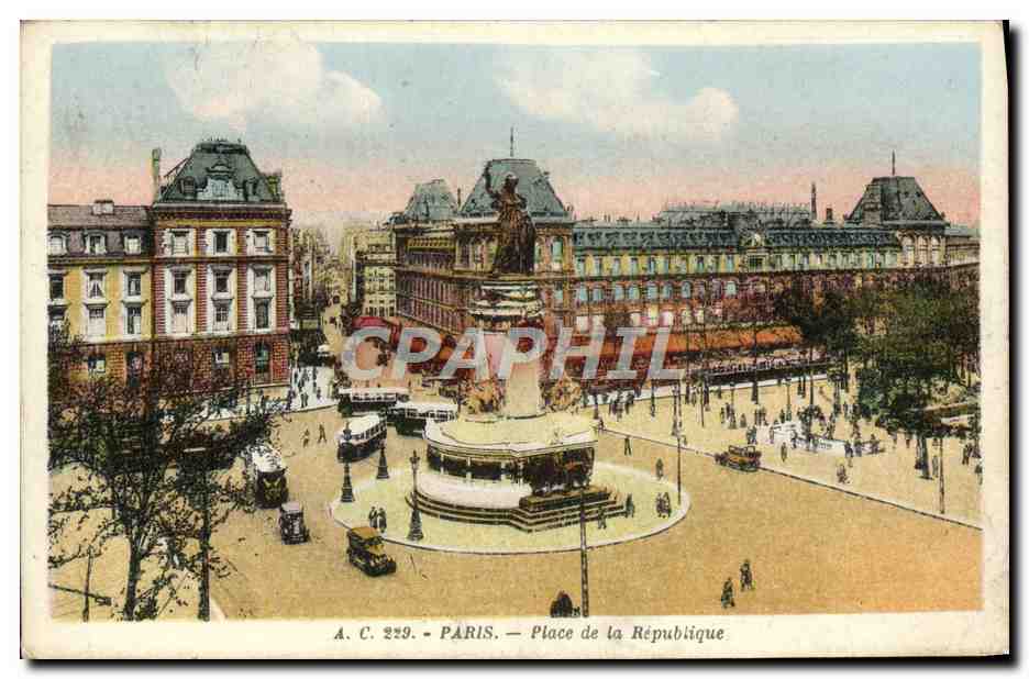 CPA Paris Place de la Republique