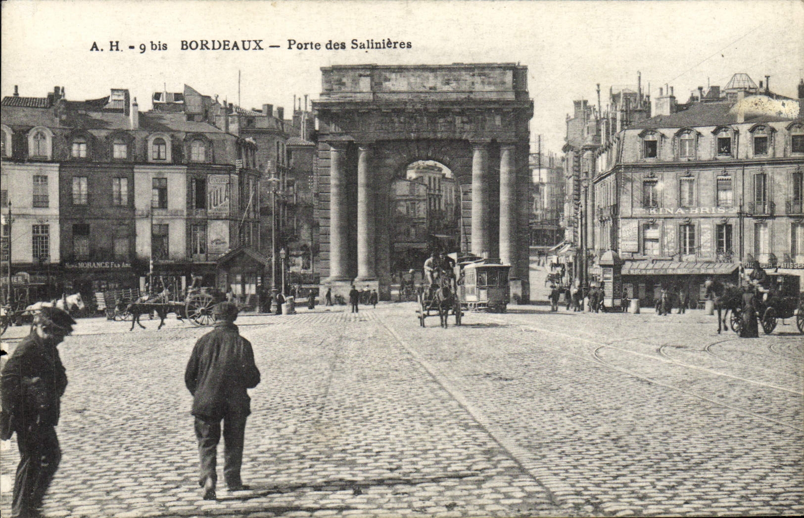 Bordeaux — Porte des Salinières — A.H. - 9 bis