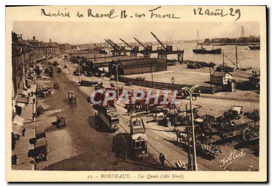 Bordeaux - Les Quais (château Nord) — Yobled, n°32 - Recto