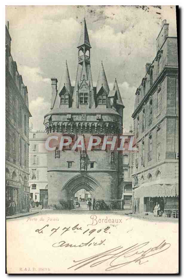CPA Bordeaux Porte du palais 