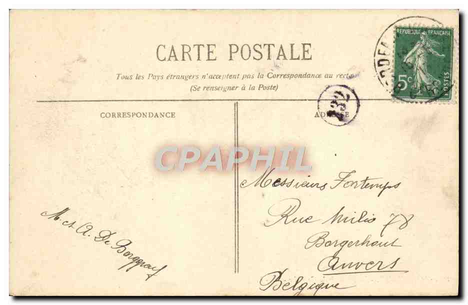 Bordeaux - La Place de la Comédie — vue avec tramway et bâtiments — éditeur BR-1142 — Reverso