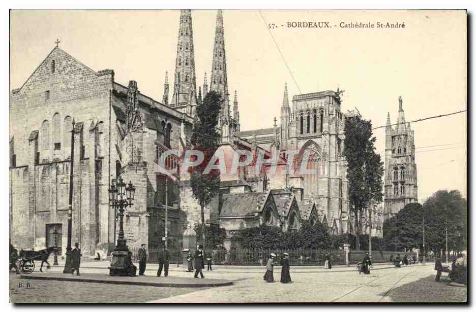 CPA Bordeaux Cathedrale St Andre