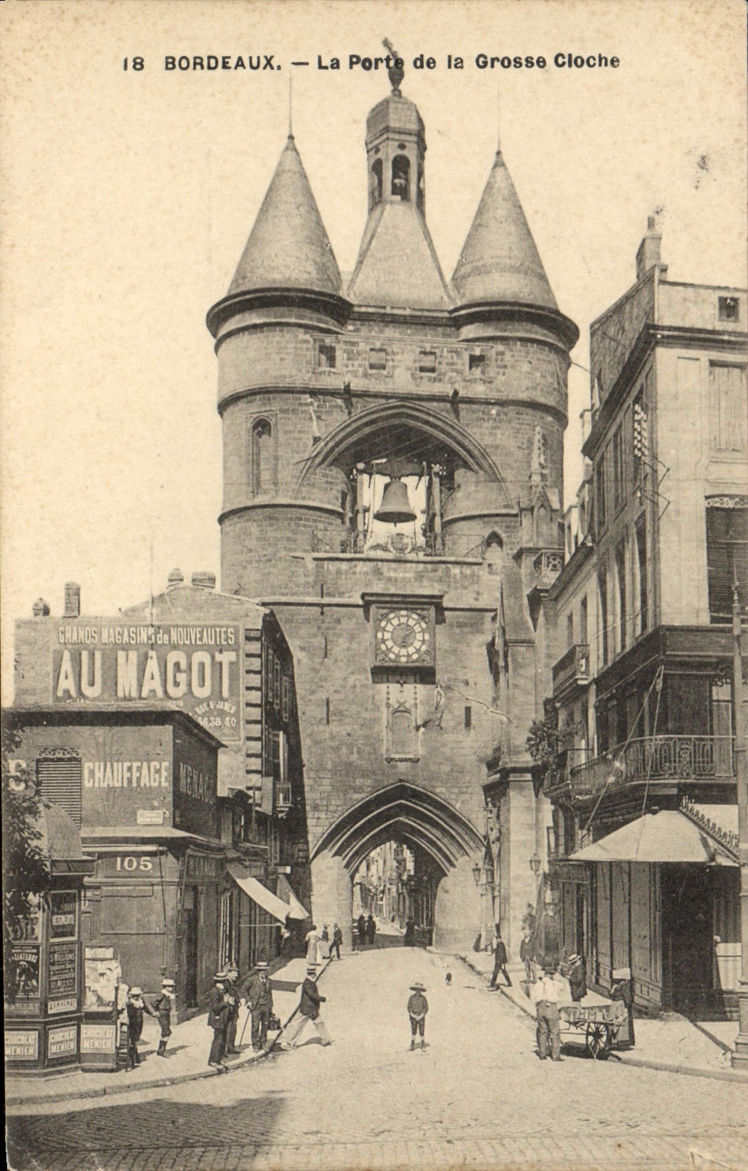CPA Bordeaux La Porte de la Grosse Cloche