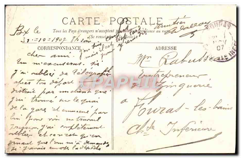 Bordeaux — La Cathédrale — LL. n°143 — Reverso