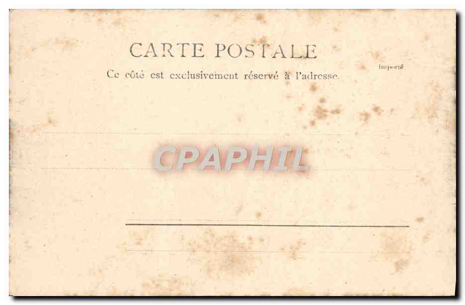 CPA Bordeaux La gare St Jean  — Verso
