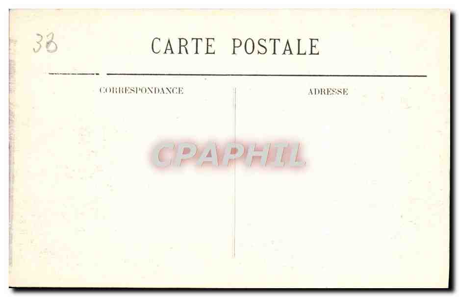 CPA Bordeaux Le Portique de L'Hotel de Ville  — Verso