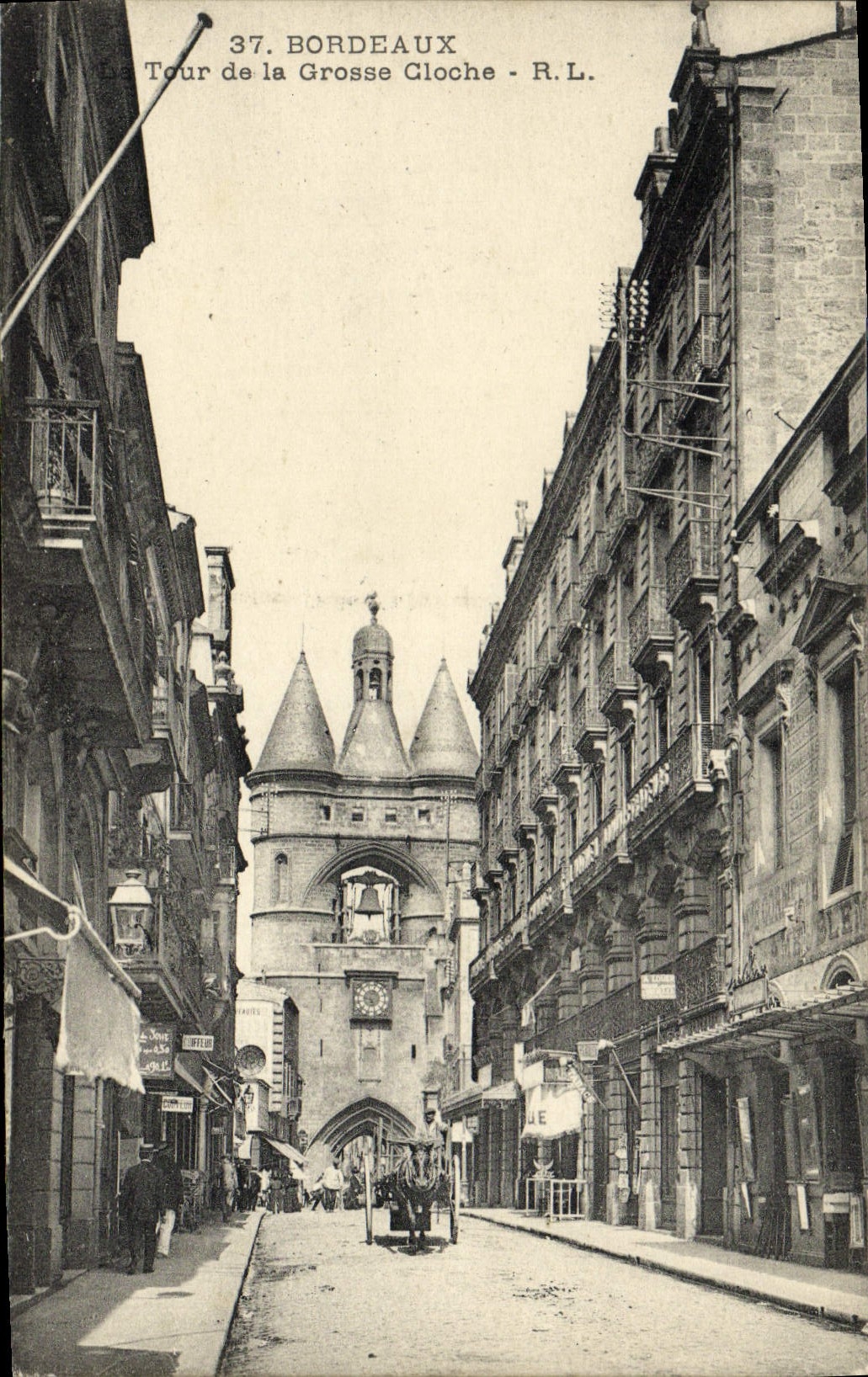 CPA Bordeaux Tour de la Grosse Cloche