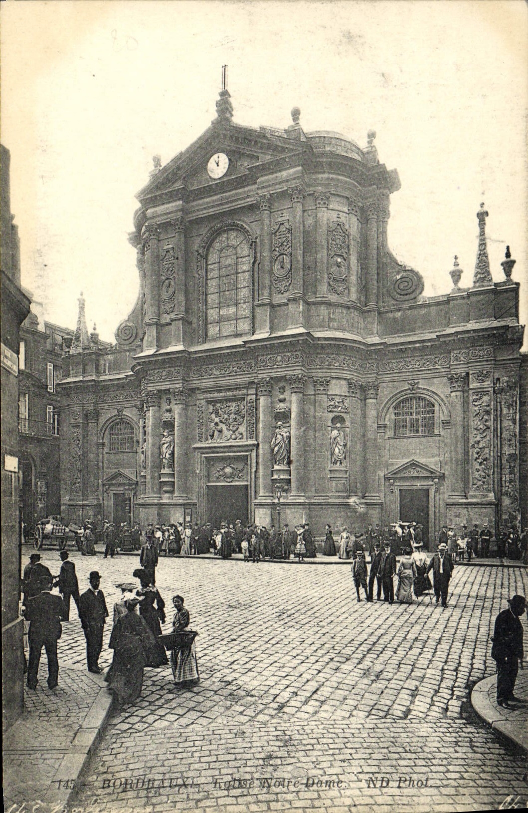 CPA Bordeaux Eglise Notre Dame 