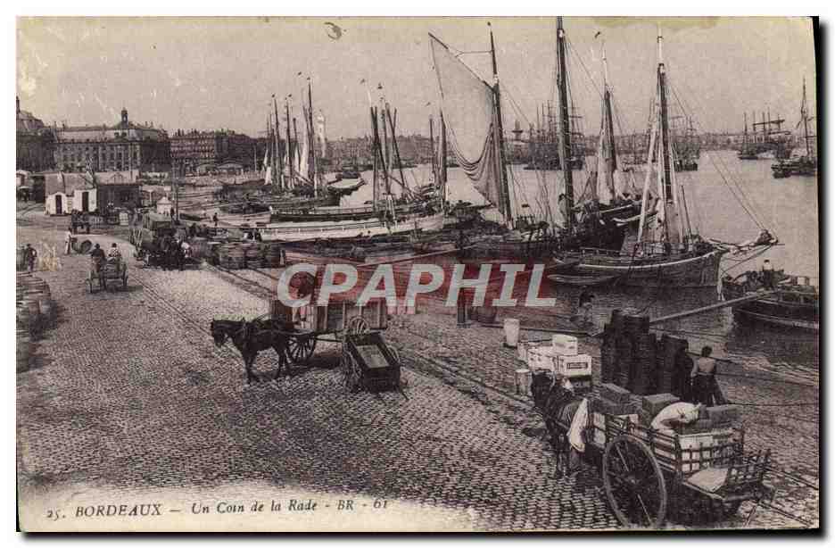 Bordeaux — Un Coin de la Rade — BR - 61