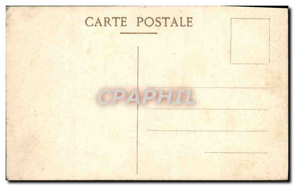 CPA Bordeaux La Cathedrale — Verso