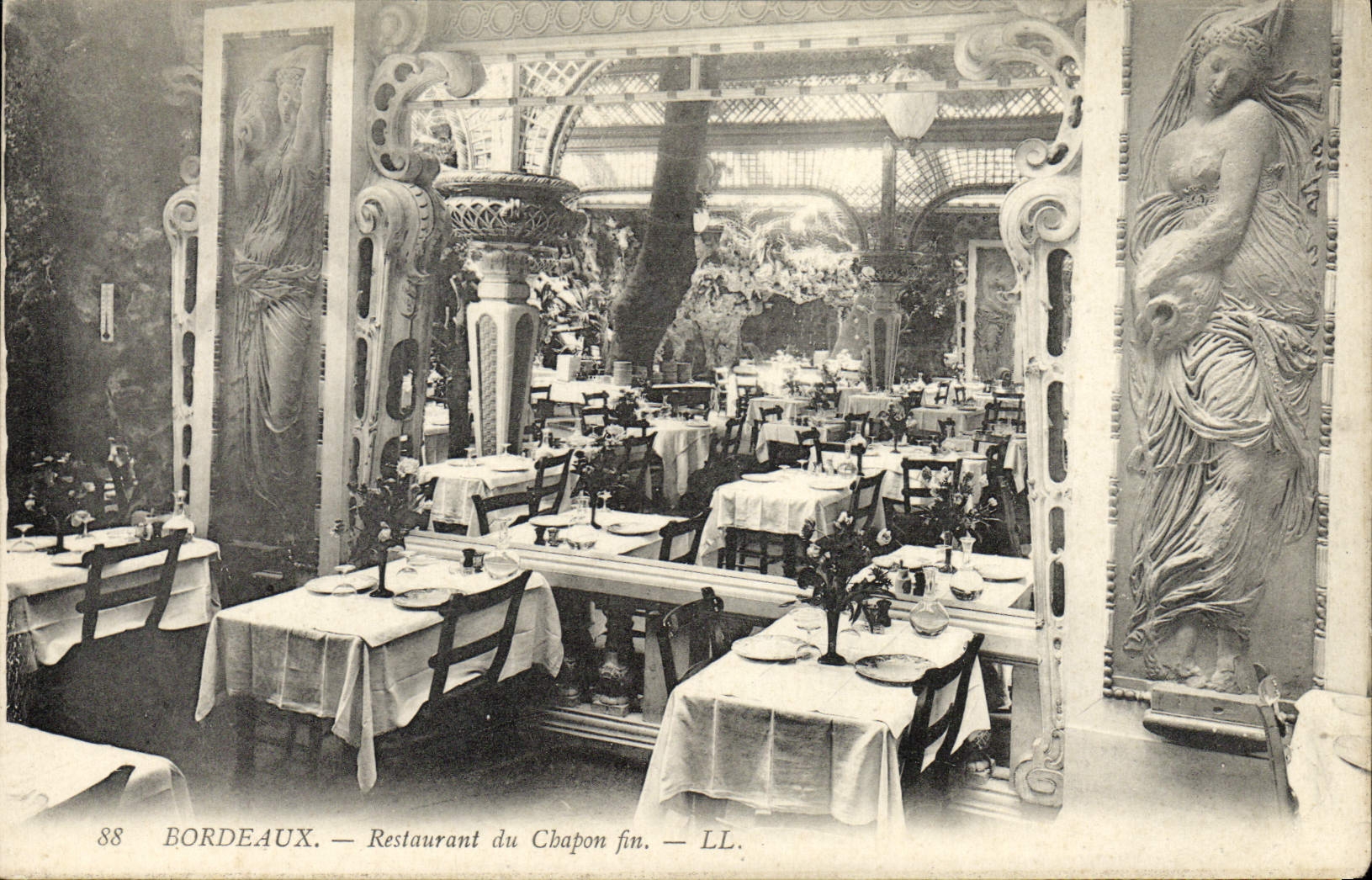 Bordeaux — Restaurant du Chapon fin — LL. — n°88