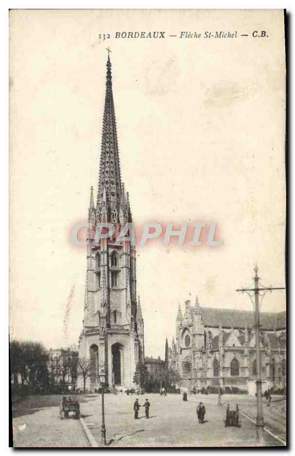 CPA Bordeaux Fleche St Michel