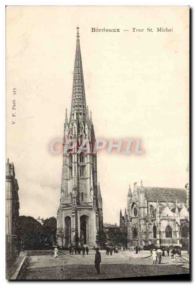 CPA Bordeaux Tour St Michel
