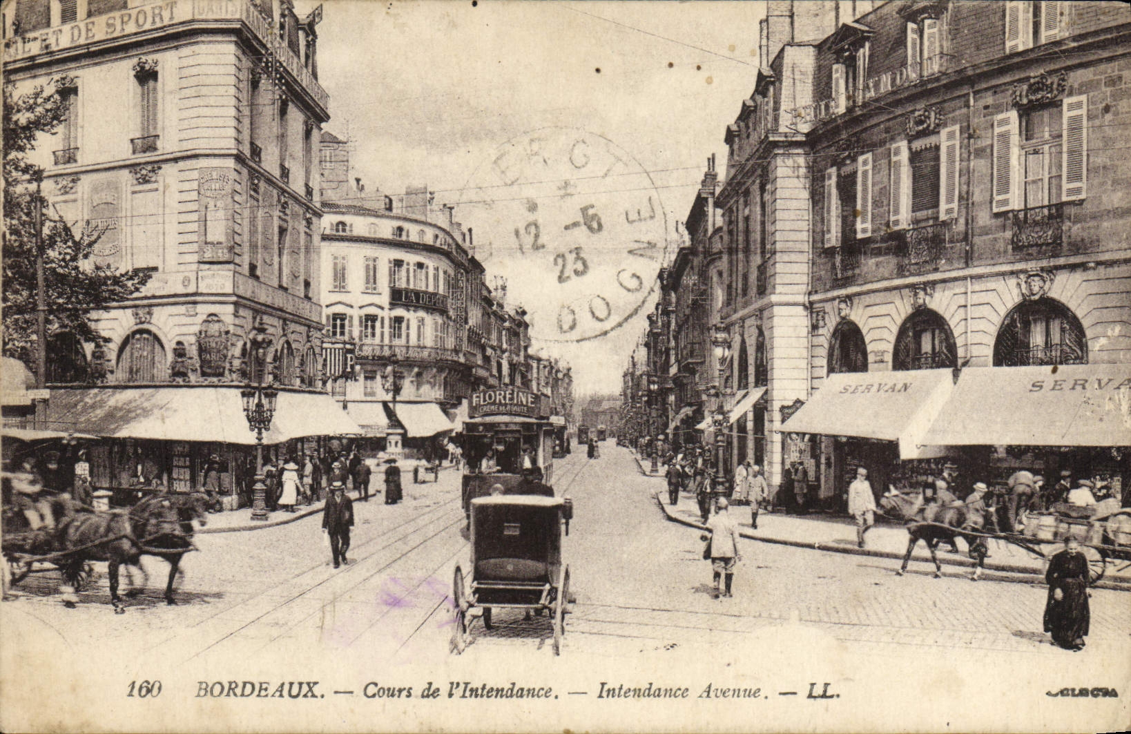Bordeaux — Cours de l'Intendance — Intendance Avenue — LL.