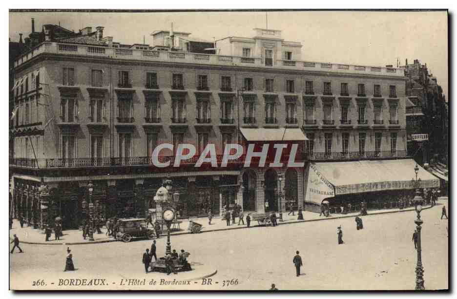CPA Bordeaux L'Hotel de Bordeaux
