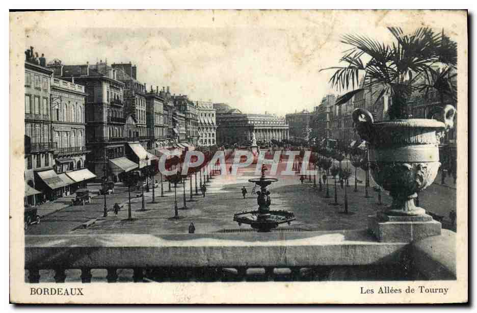 Bordeaux — Les Allées de Tourny — CPAPHIL