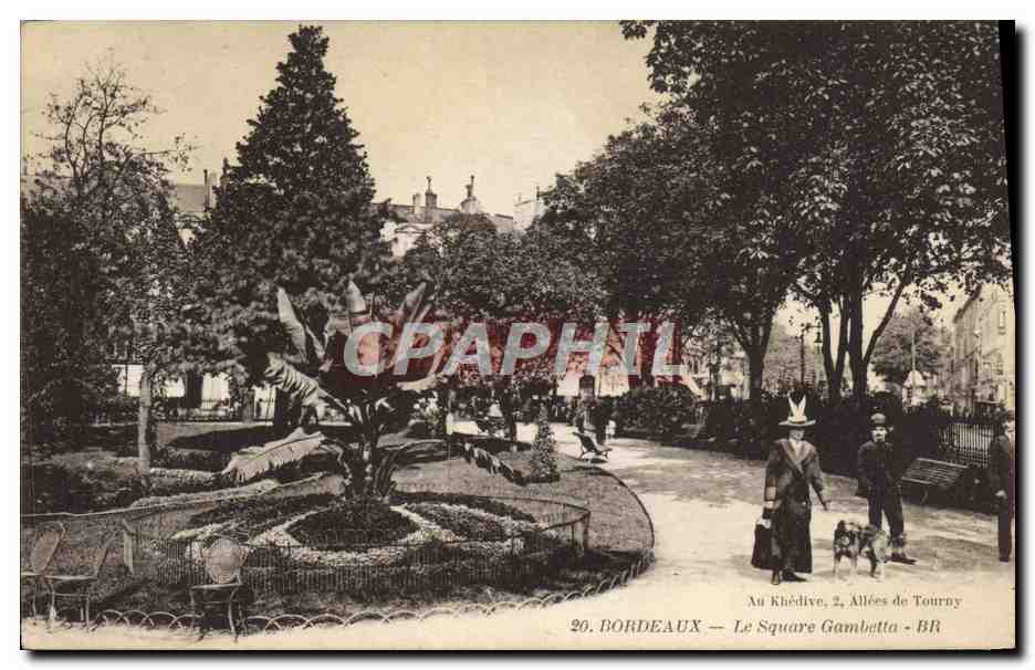CPA Bordeaux Le Square Gambetta