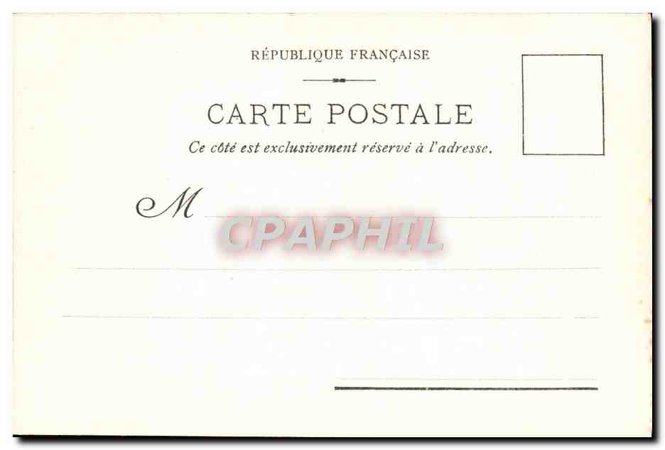 CPA Bordeaux Colonnes Rostrales et Quai Louis XVIIl — Verso