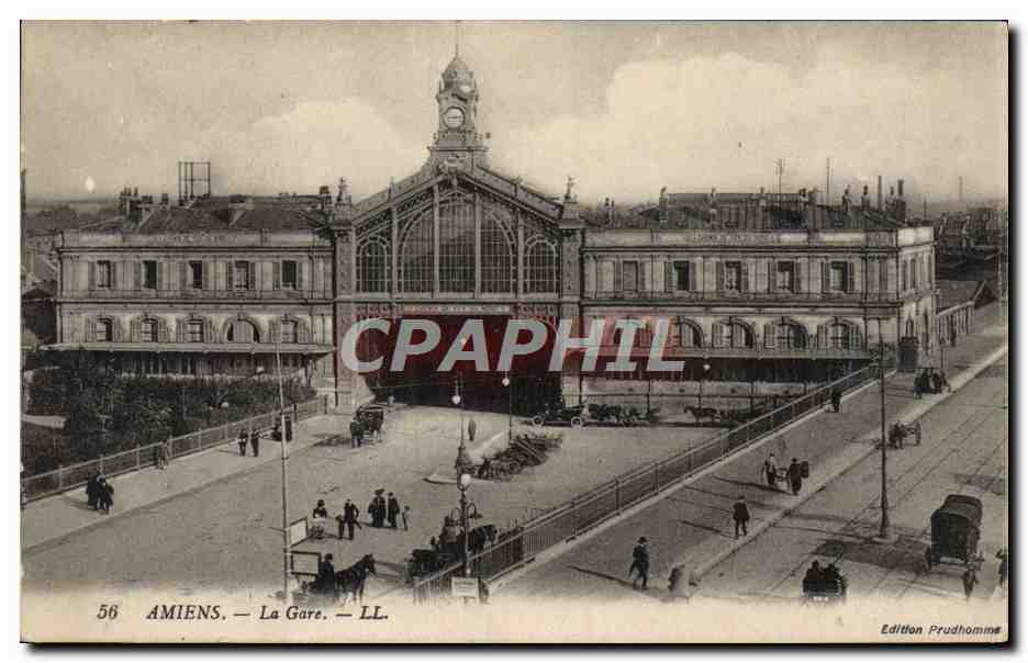 Amiens — La Gare — Édition Prudhomme, n°56