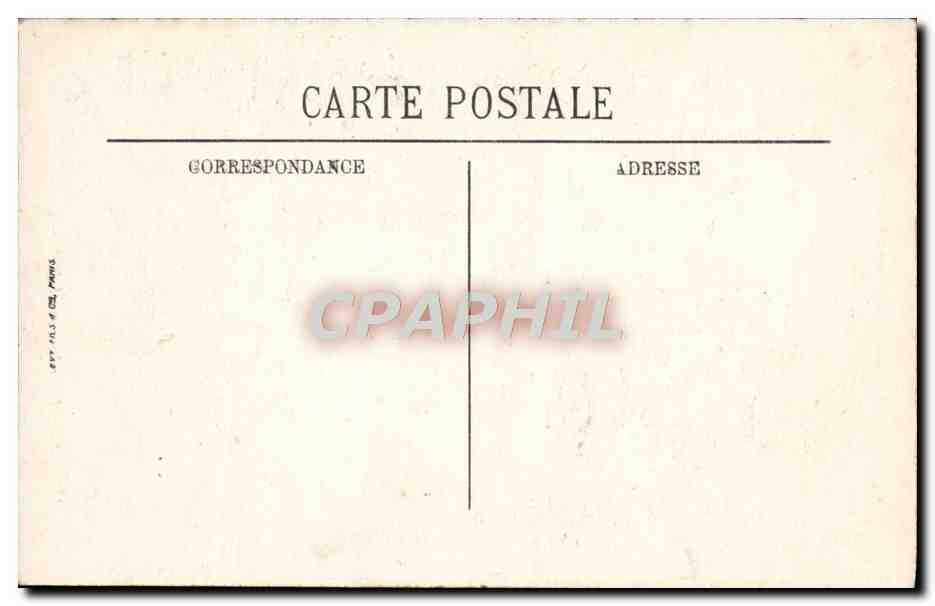 CPA Amiens Hotel Morgan  — Rückseite