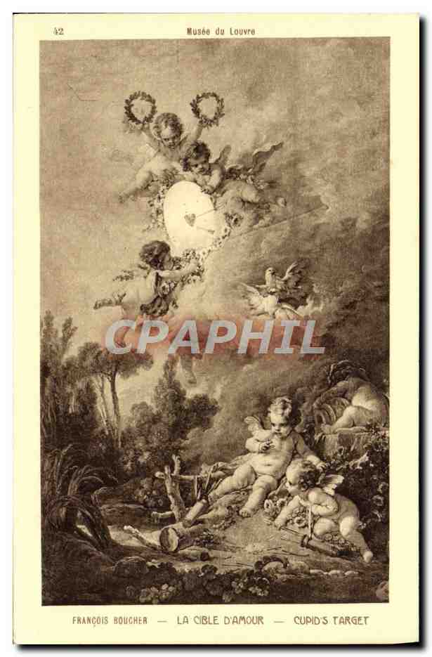 Cupid's Target — François Boucher — Musée du Louvre
