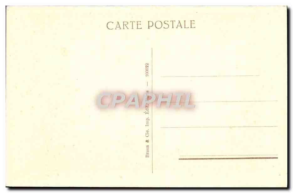 CPA Musee du Louvre Le Parc A Moutons Clair de Lune  — Verso