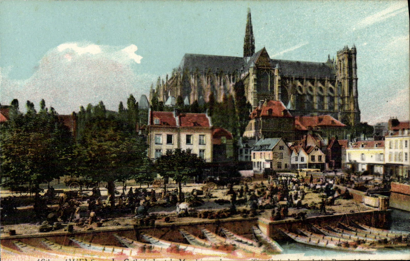 La Cathédrale de Rouen — vue générale — Lévy Frères, Paris
