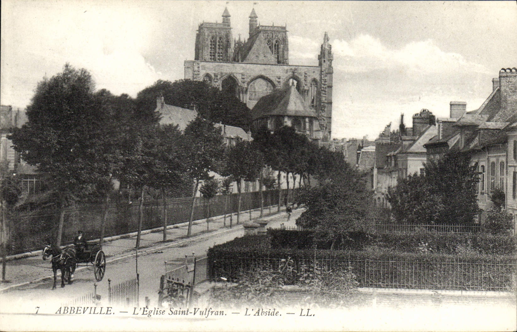 CPA Abbeville L'Eglise Saint Vulfran L'Abside 