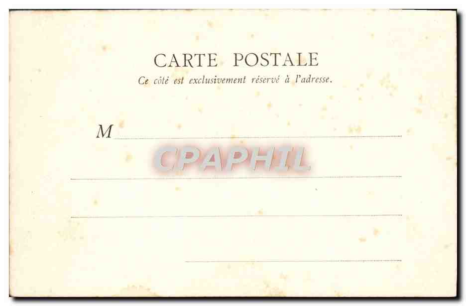 CPA Montdidier Palais de Justice  — Back