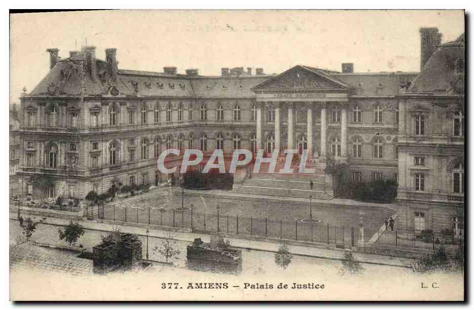 CPA Amiens Palais de Justice 
