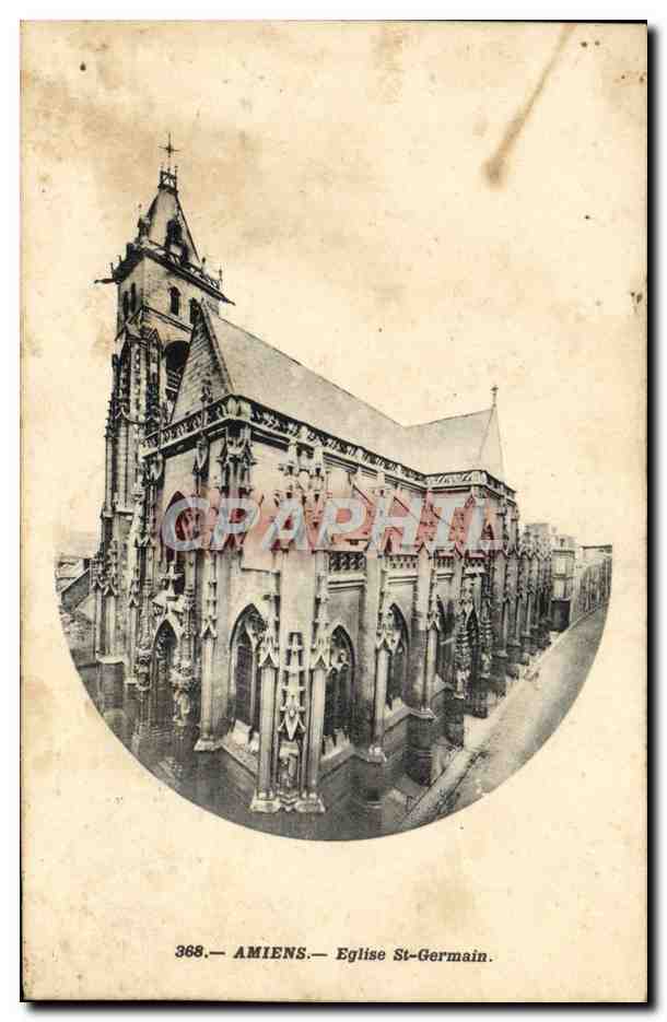 Amiens — Église St-Germain — Carou, phot.-édit., Amiens