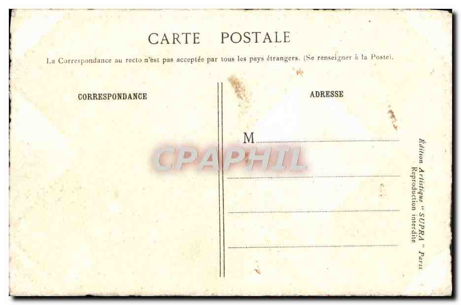 CPA La Vieil Amiens La Cathedrale  — Rückseite