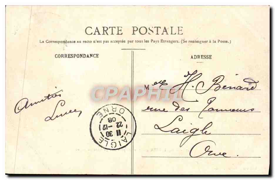 CPA Montdidier en 1740 d'apres une gravure ancienne  — Back