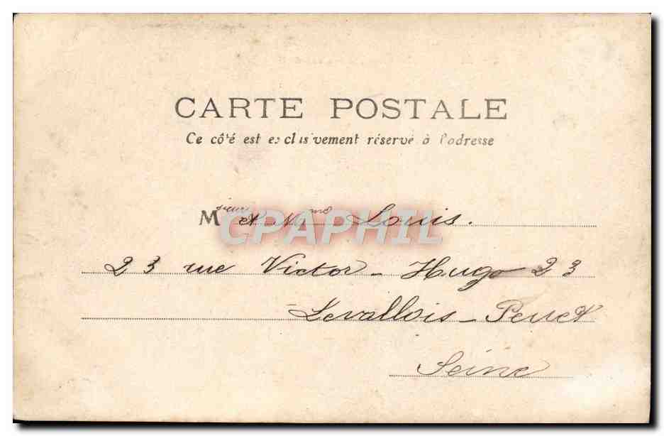 CPA Mers les Bains Les le Boulevard  — Back