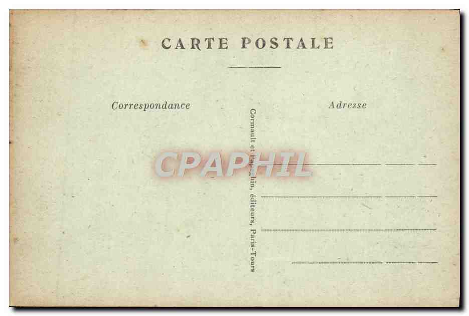 CPA Amiens Le Musee apres le bombardement Militaria — Rückseite