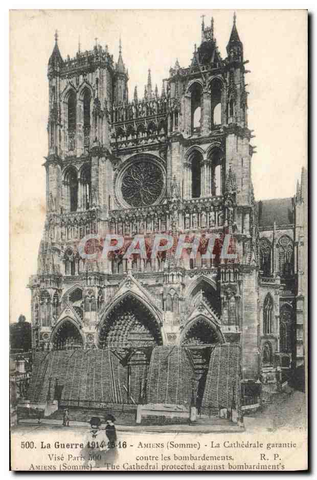 CPA Amiens La Cathedrale 