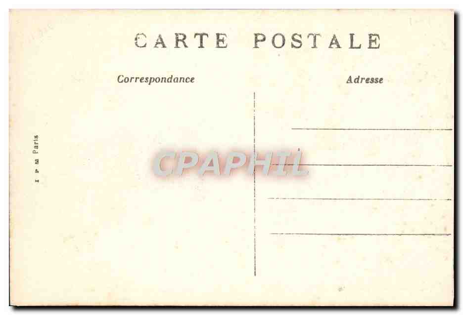 CPA Fort Mahon Avenue de la Plage  — Rückseite