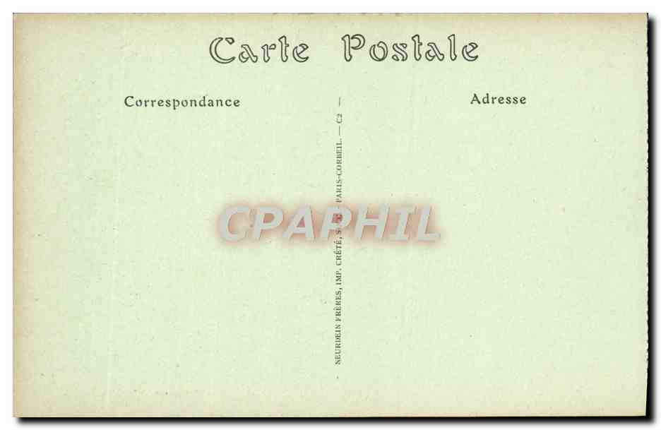 CPA Rouen Interieur de la Cour d'Assises  — Verso