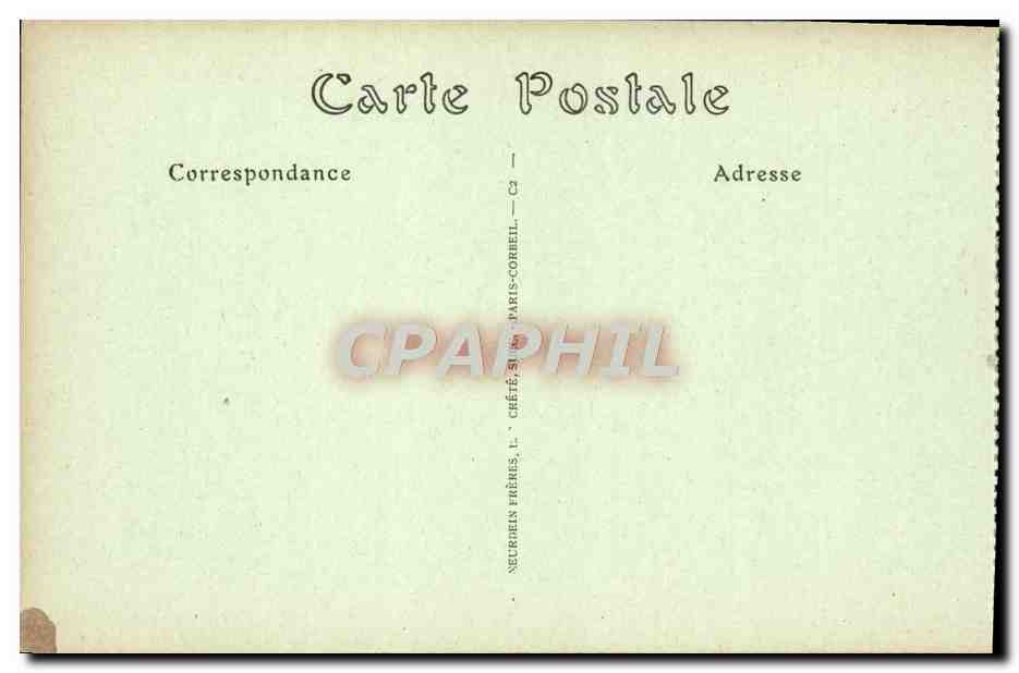 CPA Rouen Le Palais de Justice  — Verso