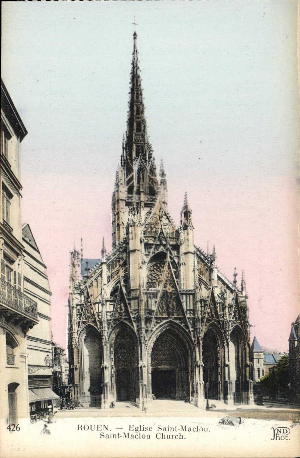 CPA Rouen Eglise Saint Maclou 